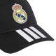 3. Adidas Real Madrid Kappe Schwarz-Weiß KQ9575