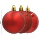 9. Dekorative Kunststoffkugeln, 12 Stück, 60 mm, rot