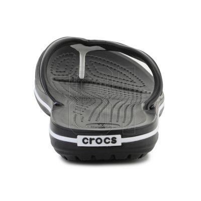6. Crocs Crocband Flip Black U 11033-001 Flip-Flops