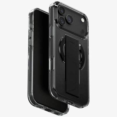 Uniq Heldro Air Case für iPhone 17 Pro Max Magclick Charging - Schwarz