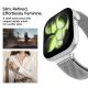 6. Spigen WBM4 Armband für Apple Watch (40 / 41 / 42 mm) – Silber
