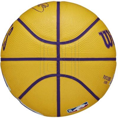 3. Wilson NBA Player Icon Stephen Curry Miniball WZ4007401XB