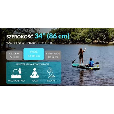 2. SUP SKATINGER Octopus Board 335x86x15 cm Allround