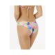 2. Damen RIP CURL Party Wave Cheeky Hipster Pant Multicolor Bikini Bottom