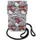 2. Hello Kitty Leather Tags Graffiti Cord-Tasche – Beige