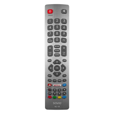 SAVIO UNIVERSAL-FERNBEDIENUNG/ERSATZ FÜR SHARP-SMART TV RC-19