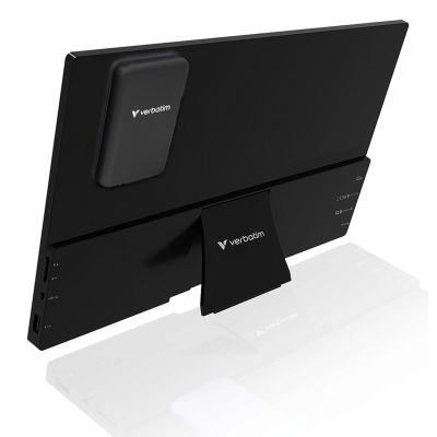 2. Verbatim 32087 Tragbarer Fernseher / Monitor, Schwarz, 33,8 cm (13,3"), 1920 x 1200 px
