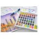 2. Faber-Castell 169748 wasserbasierte Farbe Multi Palette 48 Stück.