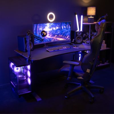 8. Arozzi Gaming-Schreibtisch | Arena Medium | Lila