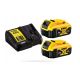 7. DeWALT DCS570P2-QW Handkreissäge, 18,4 cm, Gelb, 5500 U/min