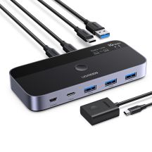 Ugreen Switch USB-C USB-A 10 Gbit/s – Grau