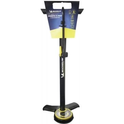 9. Werkstatt-Fahrradpumpe Michelin Manometer