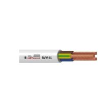 KABEL BVV-LL 2X2.5 WEISS (25M)