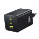 3. Baseus EnerFill FE11 100W Wandladegerät 2 x USB-C + USB-A - Schwarz