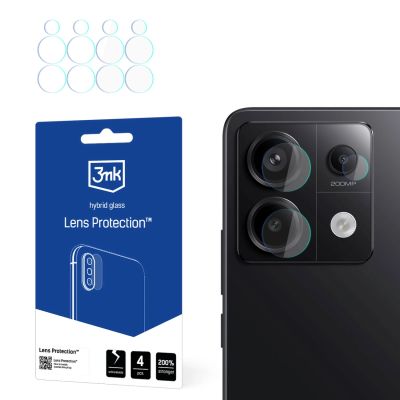 3mk Lens Protection™ Hybrid-Kameraglas für Redmi Note 13 Pro