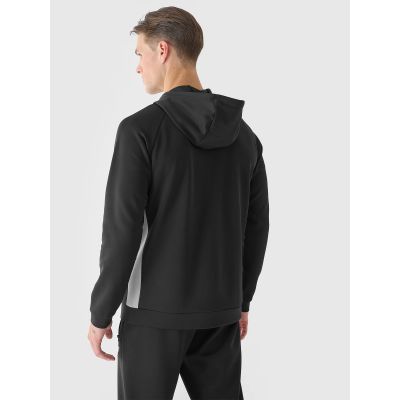 7. Herren-Trainings-Sweatshirt mit Kapuze 4F 4FWAW24TFSWM405-20S