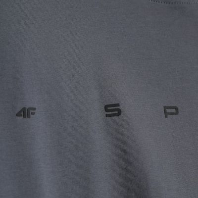 5. Herren-T-Shirt 4F M3575 Anthrazit 4FWAW26TTSHM3575 22S