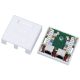 ALANTEC Aufputz-Buchse STP Kat. 5e 2xRJ45 GN004 (weiß)