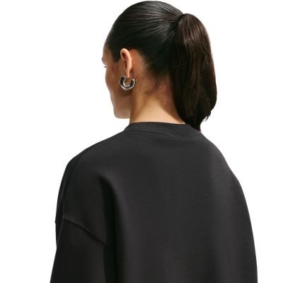 4. Nike Studio Fleece Damen-Sweatshirt Schwarz IM8082 001