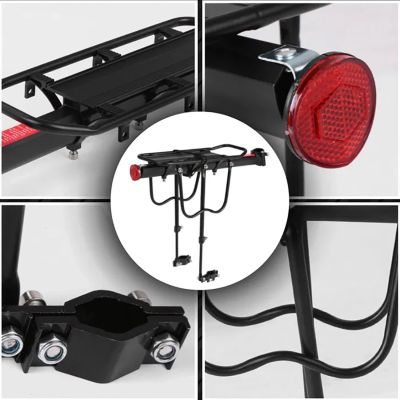 4. Wozinsky Fahrradträger für Fahrräder von 22 bis 27 Zoll, verstellbar bis 50 kg – schwarz