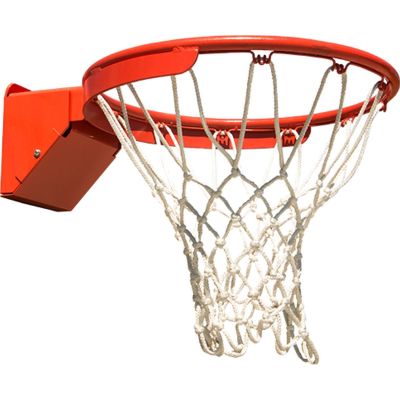 Basketballkorb-Ringnetz, weiß, 1 Stück / 12 Halter, PES 5, Netex