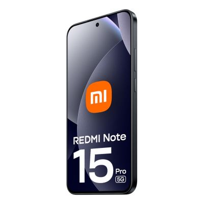 22. Xiaomi Redmi Note 15 Pro 5G, 17,4 cm (6,83 Zoll), 8 GB RAM, 256 GB Speicher, 6580 mAh Akku, Schwarz