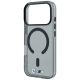 6. BMW M IML MagSafe Hülle mit glänzendem Metalllogo und Zierleisten für iPhone 18 Pro Max / 17 Pro Max – Schwarz