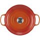 3. Le Creuset Gourmet Professional 30 cm runder Bräter, Rot
