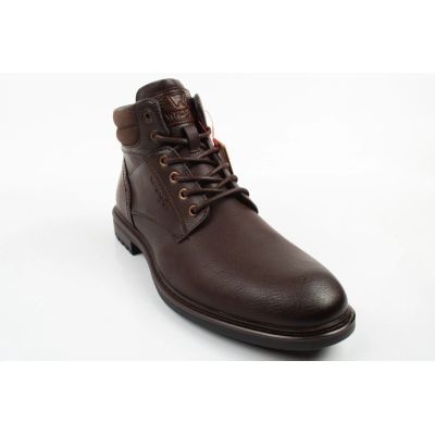 2. Wrangler Herrenschuhe George Stiefeletten, braune Stiefeletten mit Reißverschluss