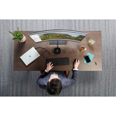 7. HP USB-C Dock G5 100W Dockingstation + Netzteil Schwarz 5TW10AA