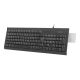 6. NATEC-Tastatur mit Smart-ID-Kartenleser MORAY US NKL-1055
