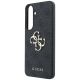 5. Guess Leder-Schutzhülle mit Metalllogo für Samsung Galaxy S26 FE – Schwarz