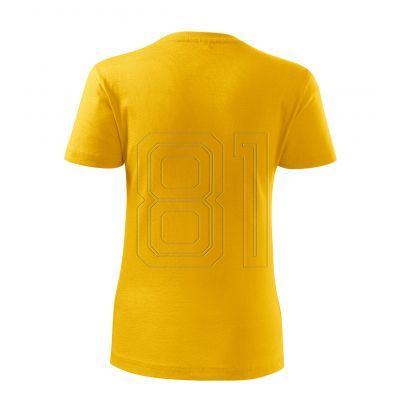 2. Malfini Classic New W T-Shirt MLI-13304 gelb