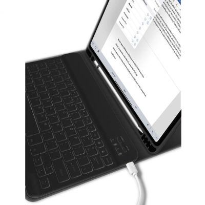 5. Tech-Protect SC Pen + Tastaturhülle für iPad 10,9" (2022) – Schwarz