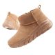 Skechers Damen Winterstiefel Isolierte Lederstiefeletten Braun
