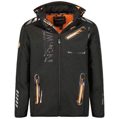 Geographgical Norway Royaute DB MEN 068 M WY1999H/GN/Schwarz / Orange Jacke