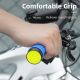 6. Rockbros 40720007003 Fahrradgriffe mit Reflektor – blau