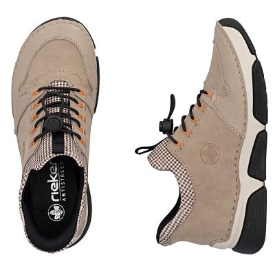 6. Rieker 45963-20 bequeme beige Damenschuhe
