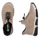 6. Rieker 45963-20 bequeme beige Damenschuhe