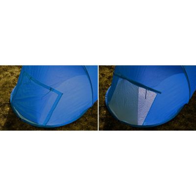 7. Selbstexplosives Strandzelt 145x105x100/75CM BLAU