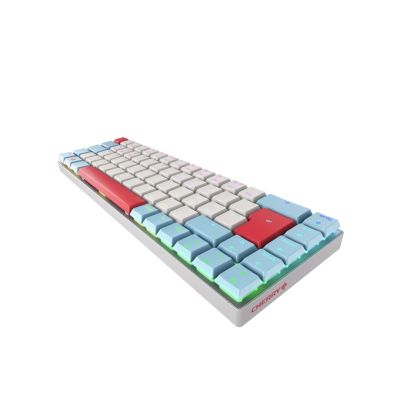 4. CHERRY TAS MX-LP 2.1 Kompakte kabellose DE-Layout-Tastatur weiß (G80-3860LVADE-0)