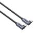 2. UNITEK USB-C-Kabel, abgewinkelt 90°/90° PD 100W Stecker/Stecker, 1 m