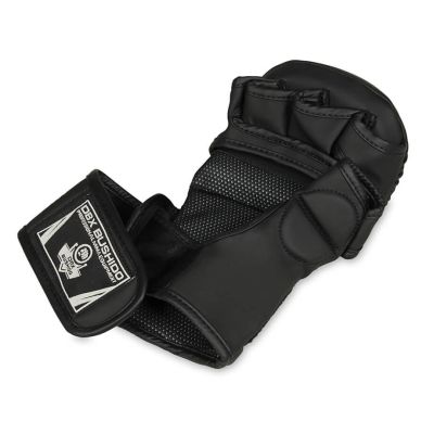 12. MMA Sparring Handschuhe M - Black Master - Valor Series
