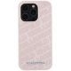 3. Karl Lagerfeld Quilted K Pattern Hülle für iPhone 15 Pro Max – Rosa