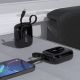 4. Dudao K32 Powerbank 22,5 W 10000 mAh mit integriertem USB-C/ Lightning Kabel - Schwarz