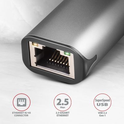 8. Axagon ADE-25RC Ethernet-Netzwerkkarte 2500 Mbit/s