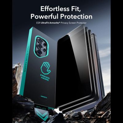3. ESR UltraFit Armorite Privacy-Schutzglas aus gehärtetem Glas für Samsung Galaxy S26 Ultra
