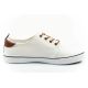 4. Lee Cooper Herren-Sportschuhe, modische weiße Sneaker, bequem