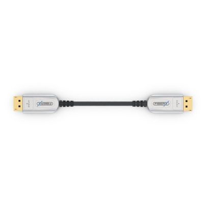 2. FiberX FX-I260-010 DisplayPort-Kabel 10 m Schwarz, Silber