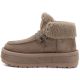 3. Big Star UU274215 Wasserdichte beige Plateau-Stiefeletten für Damen für Damen